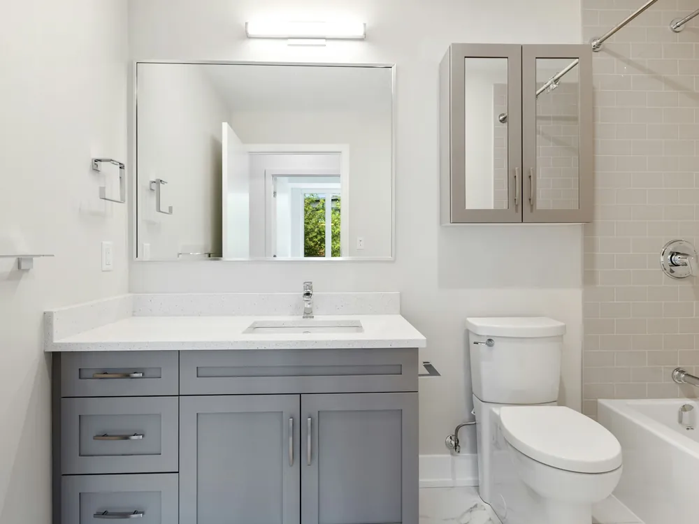 A clean bathroom