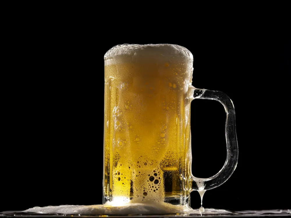 A mug of lager